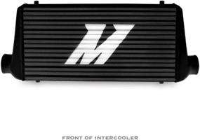 img 3 attached to 💨 Mishimoto MMINT-UMB Universal Intercooler M-Line, Black - High Performance Cooling for Maximum Efficiency