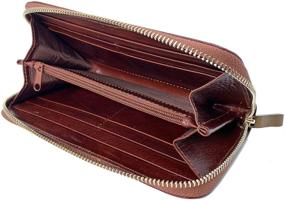 img 1 attached to Floto Italian Leather Venezia Checkbook