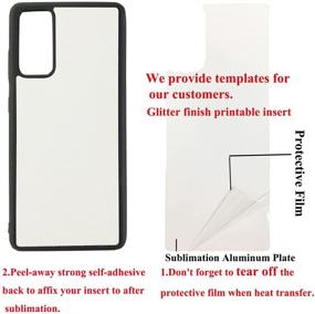 img 3 attached to 5PCS Compatible With Samsung Galaxy A51 5G (NOT Fit A51 4G) Sublimation Blanks Phone Case