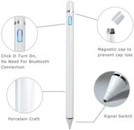 🖊️ high-quality white stylus pen pencil 1st gen replacement for ipad pro, ipad, ipad mini, and ipad air - ios & android compatible logo