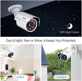 img 2 attached to ZOSI 1280TVL Security Weatherproof Surveillance Camera & Photo