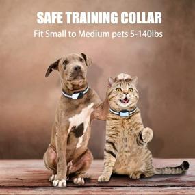 img 2 attached to Rechargeable Dog Training Collar - 3 Modes: Beep, Vibration, and Shock, Waterproof Pet Behaviour Training for Extra Small, Medium, Large Dogs