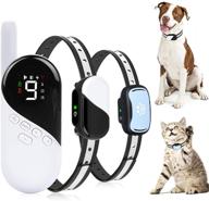 rechargeable dog training collar - 3 modes: beep, vibration, and shock, waterproof pet behaviour training for extra small, medium, large dogs logo