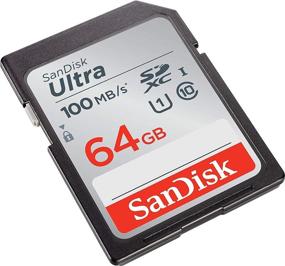 img 1 attached to SanDisk 64GB Ultra Memory Card (2 Pack) UHS-I Class 10 SD (SDSDUNR-064G-GN6IN) - Bundle With (1) Everything But Stromboli Combo Card Reader