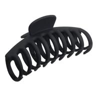 owiizi big claw clips: 4.3″ matte large hair claw clips for women long thick hair – strong hold & non-slip design (single piece) logo