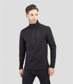 img 4 attached to 🏋️ High-Performance Beast Extreme-Weight Half Zip Top for Men by Terramar