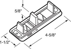 img 1 attached to Prime Line 6560 Bypass Guide Adjustable