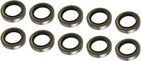 img 1 attached to 🔷 Lippert 333961 RV and Trailer Axle Grease Seal 3500LB - 1.719 Inch Inner Diameter, 2.565 Inch Outer Diameter (Pack of 10)