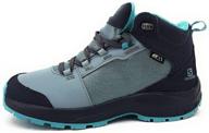 salomon athletic water shoes hiking castor arrowwood girls' shoes - sleek and durable footwear for active adventures logo