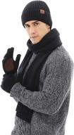 🧣 jtjfit winter men's non-slip touchscreen scarf for driving - essential accessory logo