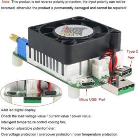 img 1 attached to 🔌 MakerHawk UM34C: USB 3.0 Multimeter with Bluetooth Connectivity - Voltmeter, Ammeter, Electronic Load Tester, Resistor, Capacity Charger, Temperature Meter