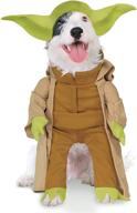 enchanting rubie's star wars yoda with plush arms pet costume: unleash the force! логотип