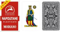 🎴 authentic italian deck: napoletane 97/25 modiano regional italian playing cards логотип