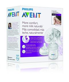img 1 attached to Effortless Comfort: Philips Avent Manual Breast Pump for Optimal Breastfeeding Experience