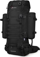 🎒 mardingtop 65l/65+10l molle hiking backpacks with rain cover for camping and backpacking, featuring internal frame логотип