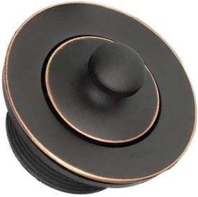 img 2 attached to 🛁 Upgrade your Bathtub Drain: WG-100 Brass Conversion Kit with Oil-Rubbed Bronze Finish