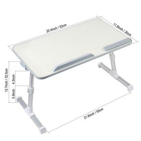 img 3 attached to Versatile and Foldable Laptop Bed Tray Table for Maximum Comfort and Convenience
