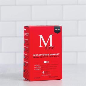 img 1 attached to Mdrive Prime: Powerhouse Testosterone Support for Men- Boost Energy, Alleviate Stress, Build Lean Muscle- Featuring KSM-66 Ashwagandha, S7 Nitric Oxide Booster, Bioperine, and DHEA - 60 Capsules