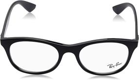 img 3 attached to Ray Ban RX7085 Eyeglasses Shiny Black