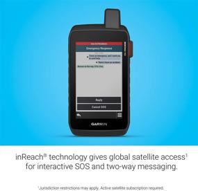 img 1 attached to 🌲 Идеальный спутник для активного отдыха: Garmin Montana 700i Прочный портативный GPS-навигатор с встроенной технологией спутниковой связи inReach и удобным для использования в перчатках 5-дюймовым цветным сенсорным экраном