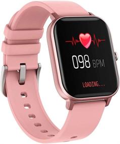 img 4 attached to 🎁 EIGIIS Smart Watch for Women with Heart Rate, Blood Pressure, and Oxygen Monitor - 1.4" HD Touch Screen Waterproof Fitness Tracker - Perfect Gift for Boys and Girls