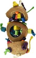 deluxe penn-plax ba1870 coconut kabob: exquisite wood & sisal pet collar for ultimate playtime fun! logo