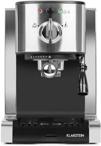 img 2 attached to 15-Bar Pressure Espresso and Cappuccino Machine by KLARSTEIN Passionata Rossa: Steam Frother, Milk Frothing, Hot Drinks Preparation, 0.33 Gallon Capacity (6 Cups)