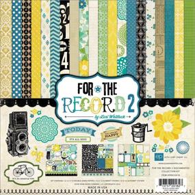 img 1 attached to Enhance Your Scrapbooking Experience with Echo Park 📔 Paper for The Record 2 Documented Collection Scrapbooking Kit