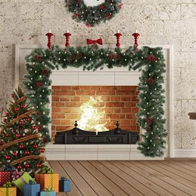 img 1 attached to Christmas Decorations Reusable Eco Friendly Fireplace