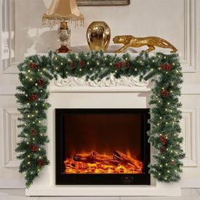 img 2 attached to Christmas Decorations Reusable Eco Friendly Fireplace