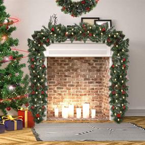 img 3 attached to Christmas Decorations Reusable Eco Friendly Fireplace