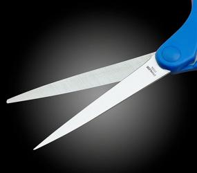 img 2 attached to ✂️ Dahle Vantage 40006 6" Scissors: Comfortable Contoured Handles, Machine Ground Stainless Steel Blades