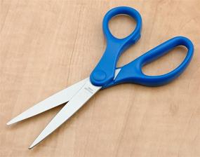 img 1 attached to ✂️ Dahle Vantage 40006 6" Scissors: Comfortable Contoured Handles, Machine Ground Stainless Steel Blades