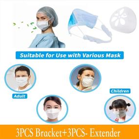 img 3 attached to 🌬️ Enhance Breathing Experience with Breathe Little Inserts Mask Bracket Internal