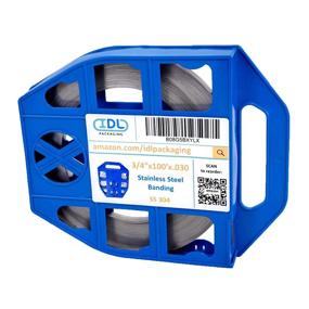 img 4 attached to IDL Packaging Нержавеющая лента, самораспределяемая