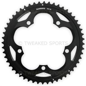 img 1 attached to 🚴 SHIMANO 105 5700 52t 130mm 10-Speed Chainring: High-Performance Cycling Gear for Optimal Speed and Precision