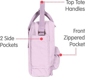 img 1 attached to Fjallraven Crossbody Shoulder Everyday Lavender