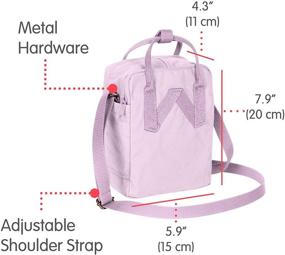 img 2 attached to Fjallraven Crossbody Shoulder Everyday Lavender