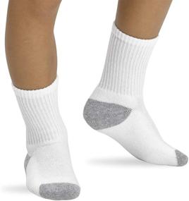 img 3 attached to Kids Sport Crew Sock ExpanTech