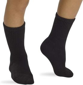 img 2 attached to Kids Sport Crew Sock ExpanTech