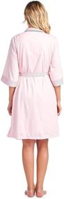 img 2 attached to 2 Piece Nightgown and Robe Set for Women's Comfortable Loungewear