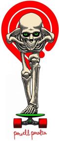 img 1 attached to Наклейка для скейтборда Powell Peralta Tucking Skeleton