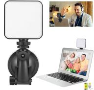 💡 professional video conference lighting kit - atkan video conferencing light for remote working, zoom calls, microsoft teams, live streaming - black logo