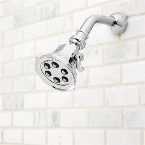 img 3 attached to 💦 Stylish Classic Bathroom Décor: Speakman S-2255 Anystream Shower Head, Polished Chrome, 2.5 GPM