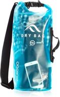 🌊 acrodo waterproof dry bag - 10 & 20 liter floating dry sacks for beach, kayaking, swimming, boating, camping, hiking, travel & gifts - durable outdoor bags logo