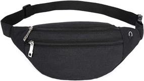 img 2 attached to 🎒 YUNGHE Waterproof Fanny Pack for Men & Women - Adjustable Strap for Travel, Sports & Running