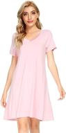 wiwi womens bamboo nightgown x large logo