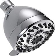 💦 enhance your shower experience with the delta 52636-pk universalshoweringcomponents premium 5-setting shower head in chrome logo