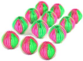 img 4 attached to 🐾 Efficient Pet Hair Remover for Laundry - Non-Toxic Reusable Dryer Balls - Remove Long Hair from Pets during Laundry - 12 Pack Washer and Dryer Ball Set