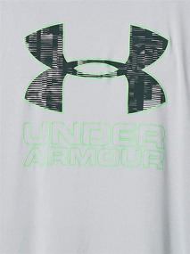 img 2 attached to 👕 Bold and Branded: Under Armour Boys' Print Fill Logo T-Shirt